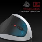 Vertical Rechargeable Wireless Mouse Ergonomic Wireless Mouse - Image 2