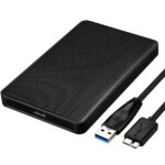 Grid Pattern Business Style USB3.0 Mobile Hard Disk Box - Image 5