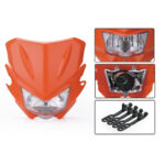 SPEEDPARK Universal Motorcycle Headlight Headlamp Fairing For Dirt Bike - Image 2