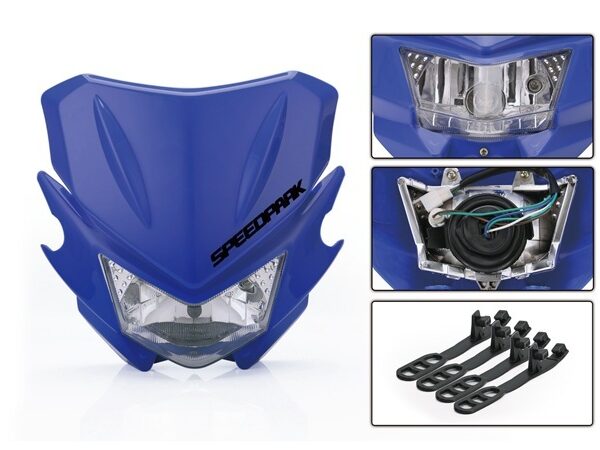 SPEEDPARK Universal Motorcycle Headlight Headlamp Fairing For Dirt Bike