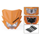 SPEEDPARK Universal Motorcycle Headlight Headlamp Fairing For Dirt Bike - Image 5