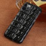 Compatible with Apple, Suitable For Iphone12pro Mobile Phone Case Leather Case Head Layer Cowhide Protective Cover - Image 6