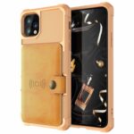Leather Card Wallet Magnetic Protective Cover Flip Wallet Protective Cover - Image 3