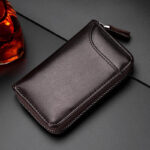 Leather Key Case Multifunctional Car Zipper - Image 2