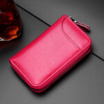 Leather Key Case Multifunctional Car Zipper - Image 3