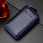 Leather Key Case Multifunctional Car Zipper - Image 4