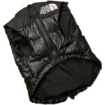Puppy Warm And Thick Black Down Jacket Sleeveless Vest Jacket - Image 2