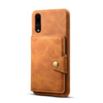Simple Imitation Cowhide Pattern Magnetic Buckle Flip Phone Back Cover - Image 3
