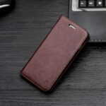 Compatible with Apple , Leather Phone Case Apple Flip Holster Cover - Image 3
