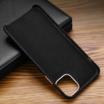 Top Layer Cowhide Three-Pack Side Anti-Fall Mobile Phone Case - Image 3