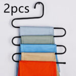 Magic non-slip s-type home pants rack - Image 7
