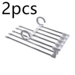 Magic non-slip s-type home pants rack - Image 9