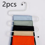 Magic non-slip s-type home pants rack - Image 10
