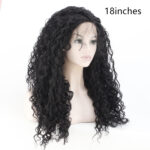 Fashion Partial Long Curly Hair Chemical Fiber Wig - Image 5