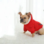 Law Fighting Clothes Dog Cotton Winter Pet Clothes Plus Velvet Thickening - Image 3