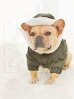 Law Fighting Clothes Dog Cotton Winter Pet Clothes Plus Velvet Thickening - Image 4