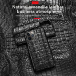 Compatible with Apple , Limited Edition New Half-Pack Anti-Fall Leather Protective Case - Image 3