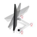 Multimedia Monitor Bracket Notebook Bracket Dual Purpose - Image 4