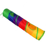Rainbow Cat Tunnel Color Cat Climbing Frame Cat Litter - Image 5