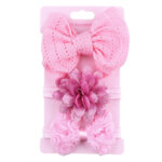 Baby Head Flower Child Bow Headdress - Image 7