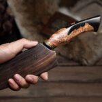 Damascus Steel Cooking chef's Vegetable Cleaver - Image 5