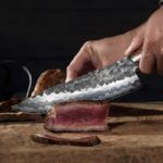 Damascus Steel Cooking chef's Vegetable Cleaver - Image 3