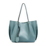 Tote Bag Large Capacity Shoulder Bag Cowhide Female Bag - Image 8