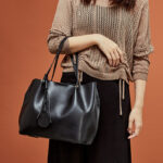Tote Bag Large Capacity Shoulder Bag Cowhide Female Bag - Image 7