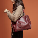 Tote Bag Large Capacity Shoulder Bag Cowhide Female Bag - Image 6