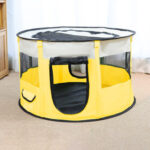 Removable Pet House Oxford Cloth Crate Room Playing Exercise Breeding Delivery Room - Image 2