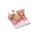 Three-dimensional Post-it Note Hayao Miyazaki Spirited Away 3D Architectural Model - Image 5