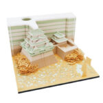 Three-dimensional Post-it Note Hayao Miyazaki Spirited Away 3D Architectural Model - Image 6