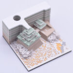 Three-dimensional Post-it Note Hayao Miyazaki Spirited Away 3D Architectural Model - Image 8