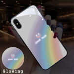 Compatible with Apple , Smiling face to flash mobile phone case - Image 3
