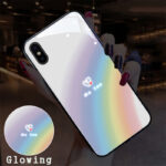 Compatible with Apple , Smiling face to flash mobile phone case - Image 2