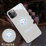 Compatible with Apple , Smiling face to flash mobile phone case - Image 4