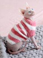 Hairless Cat Winter Thicken Warm Cotton Sweater - Image 4