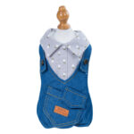 Four - legged Clothes Handsome British Dog Padded Clothes - Image 4