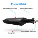 Motorcycle Two-Color LED Flowing Water Arrow Turn Signal - Image 3