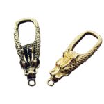 Chinese Style Copper Decoration Pure Copper Faucet Keychain - Image 2