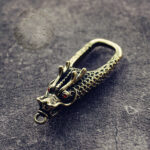 Chinese Style Copper Decoration Pure Copper Faucet Keychain - Image 6