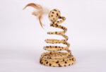 Missy Spring Snake Shape Toy With Feather & Ball - Image 5