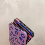 Compatible with Apple , Blue Edge Leopard Print Zebra Print Phone Case - Image 6