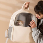 Large Space Visible Transparent Cat Bag Outing Backpack - Image 4