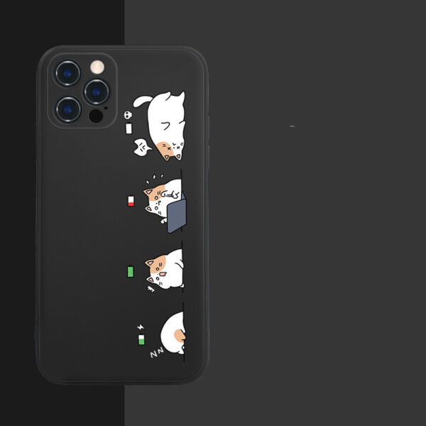 Compatible with Apple, Compatible with Apple , Cartoon Cat Iphone12 Mobile Phone Case