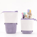 Multifunctional Creative Corduroy Retractable Pencil Case - Image 2