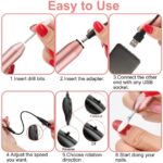 Mini Electric Nail Polishing Pen Short Style Adjustable Speed - Image 4
