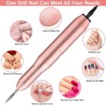 Mini Electric Nail Polishing Pen Short Style Adjustable Speed