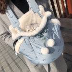 Pet Supplies Go Out Portable Backpack Cat Warm Chest Bag - Image 5