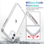 Four-Corner Drop-Proof Acrylic Transparent Mobile Phone Case - Image 2